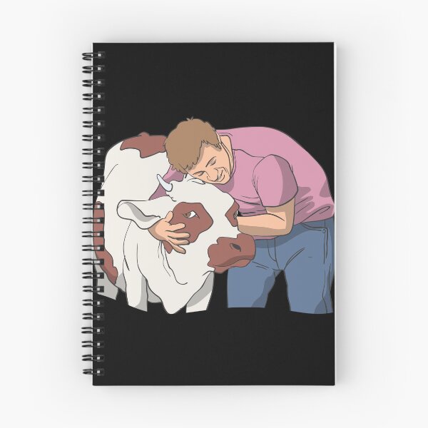 Item preview, Farmer hugs his cow designed and sold by Monkey Ful.