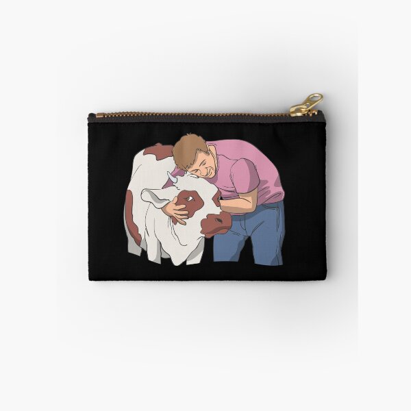 Item preview, Farmer hugs his cow designed and sold by Monkey Ful.