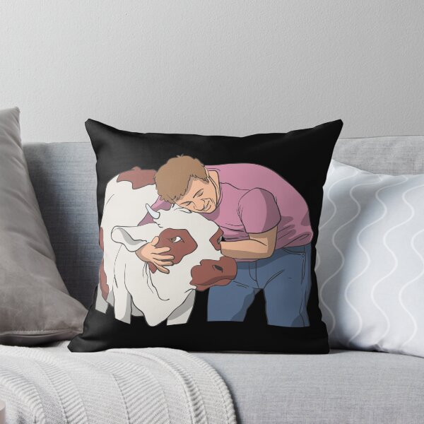 Item preview, Farmer hugs his cow designed and sold by Monkey Ful.