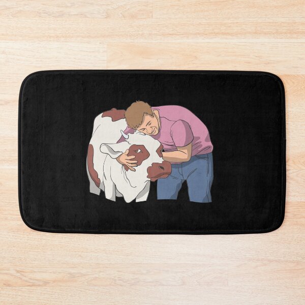 Item preview, Farmer hugs his cow designed and sold by Monkey Ful.