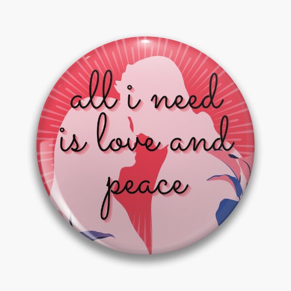 Item preview, ALL I need is LOVE and PEACE designed and sold by Joanne Yu.