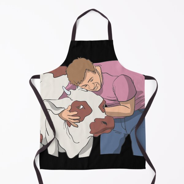 Item preview, Farmer hugs his cow designed and sold by Monkey Ful.
