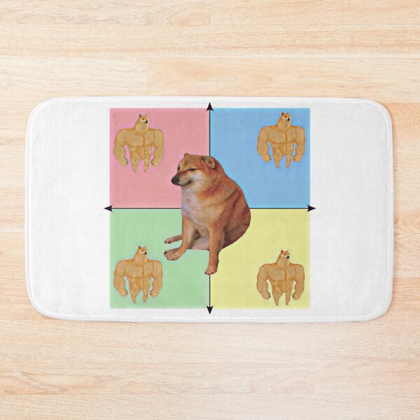 Item preview, Doge Political Compass designed and sold by marjard.