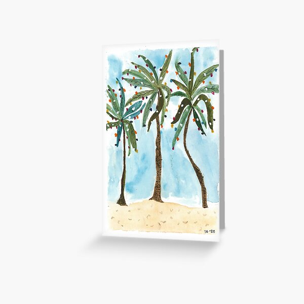 Christmas Island Greeting Card