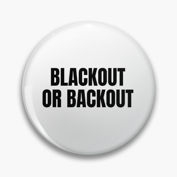 Item preview, Blackout or Backout designed and sold by KarolinaPaz.