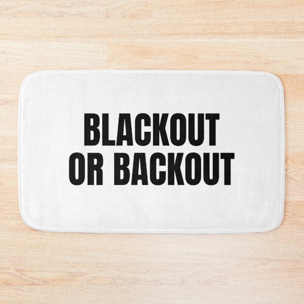 Item preview, Blackout or Backout designed and sold by KarolinaPaz.