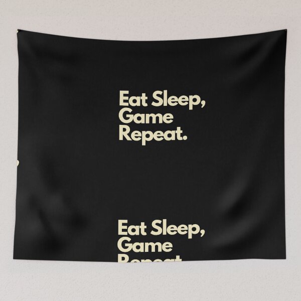 Item preview, Eat Sleep Game Repeat designed and sold by Imaginative Expressions⭐️ ⭐️ ⭐️ ⭐️ ⭐️.