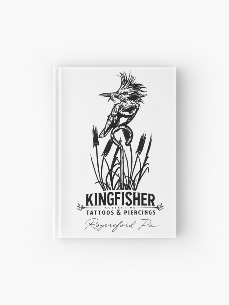 Kingfisher Collective Tattoo Full Logo in black