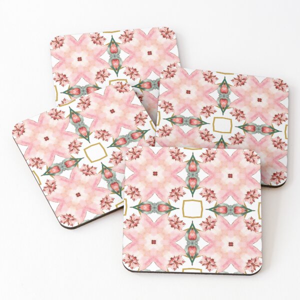 Item preview, Watercolor Floral Pattern Tile graphic  designed and sold by Openspace2020.