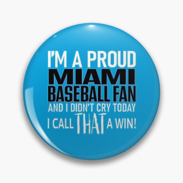 Item preview, Proud Miami Baseball Fan Didn't Cry designed and sold by TryingDesigns.