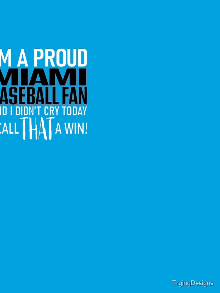 Proud Miami Baseball Fan Didn't Cry | Leggings
