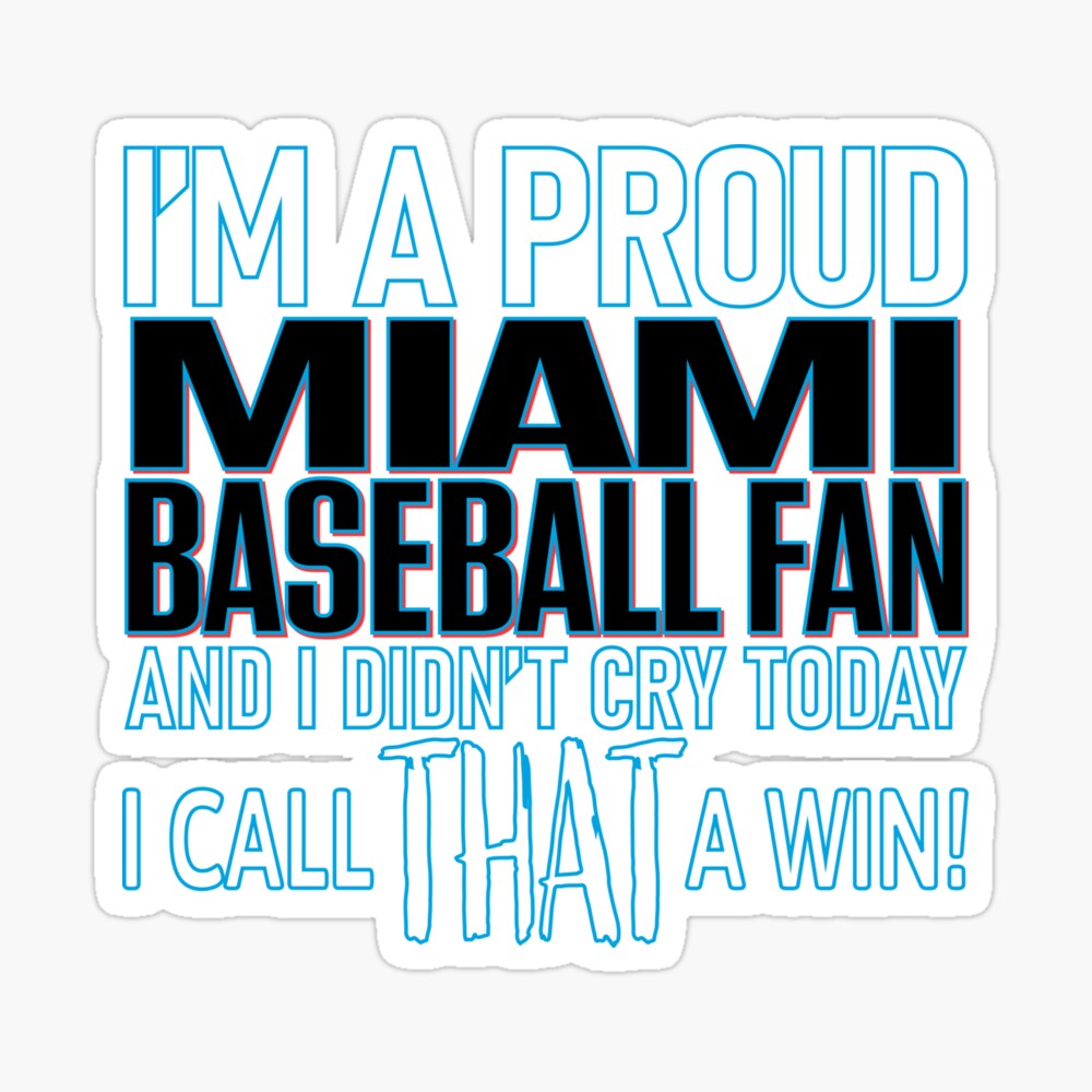 Proud Miami Baseball Fan Didn't Cry | Leggings