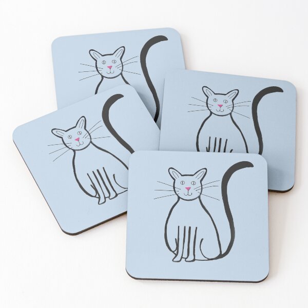 Item preview, Smiling black cat. designed and sold by Attenborough_Fan.