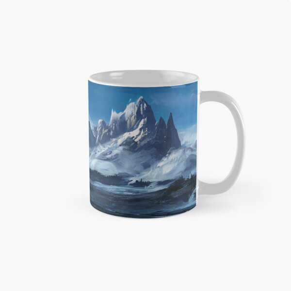 Item preview, Mountains in the snow designed and sold by realiten.