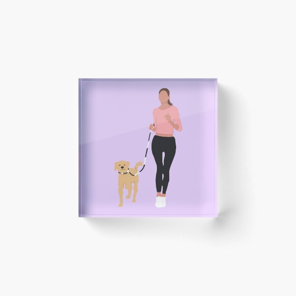 Item preview, Woman with dog designed and sold by MisterMacadamia.