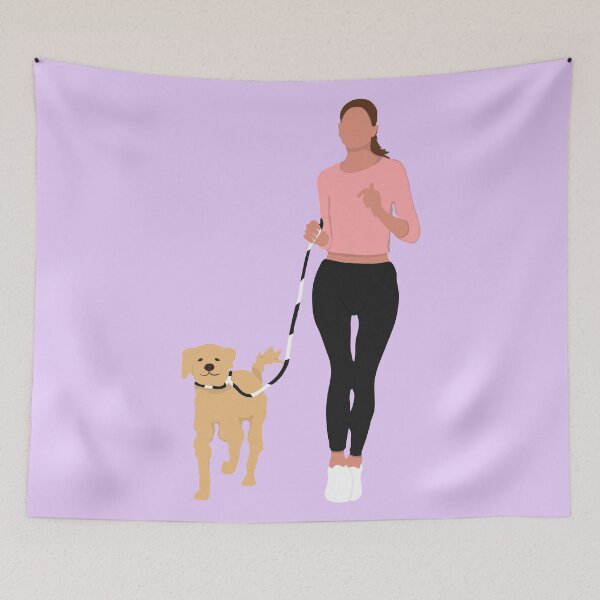 Item preview, Woman with dog designed and sold by MisterMacadamia.