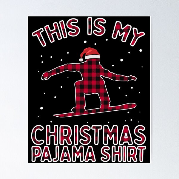 Item preview, Snowboarding Shirt For Men Christmas Pajamas Xmas Gift Women designed and sold by VDKMerch.