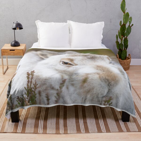 Item preview, white wild rabbit designed and sold by chanonry.