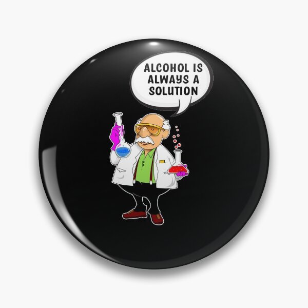 Item preview, Funny Alcohol is always a solution designed and sold by Th3 Merch.