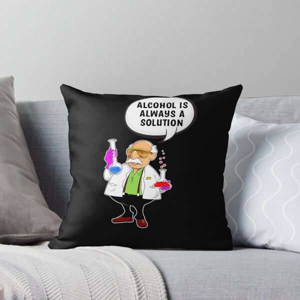 Item preview, Funny Alcohol is always a solution designed and sold by Th3 Merch.