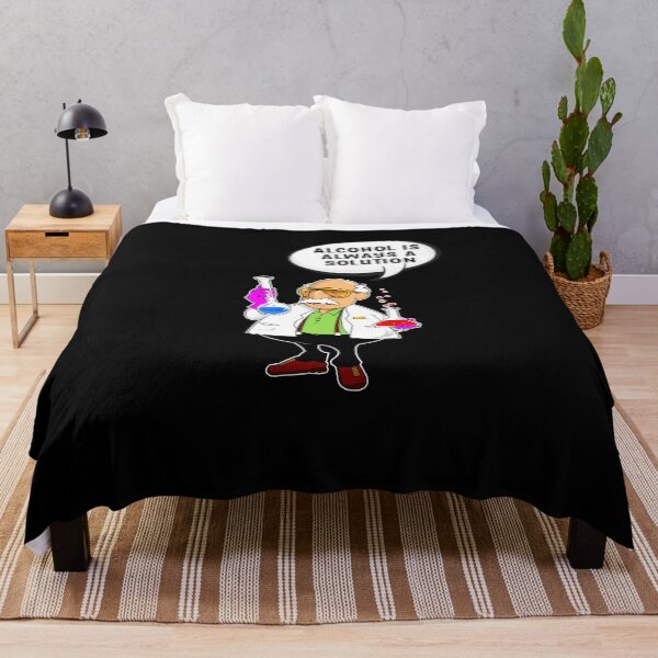 Item preview, Funny Alcohol is always a solution designed and sold by Th3 Merch.