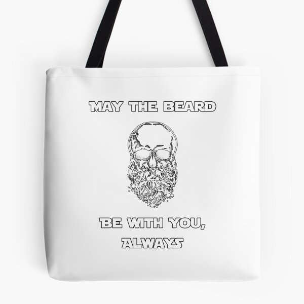 Item preview, MAY THE BEARD BE WITH YOU ALWAYS designed and sold by NiceSign.