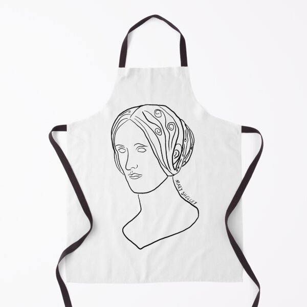 Item preview, Mary Shelley Line Art designed and sold by iliketeas.