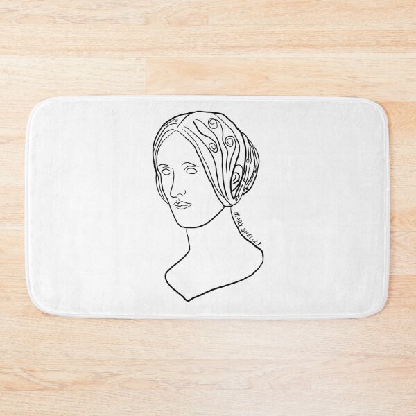 Item preview, Mary Shelley Line Art designed and sold by iliketeas.