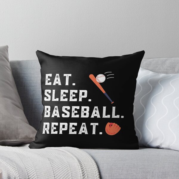 Item preview, Eat Sleep Baseball Repeat designed and sold by Sutra-Lotus-Co.