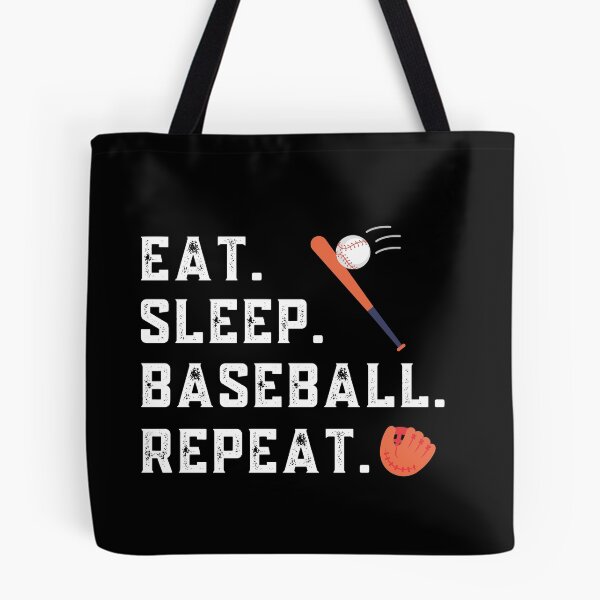 Item preview, Eat Sleep Baseball Repeat designed and sold by Sutra-Lotus-Co.
