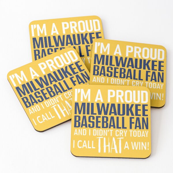 Item preview, Proud Milwaukee Baseball Fan Didn't Cry designed and sold by TryingDesigns.