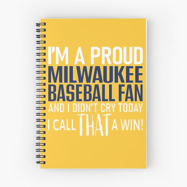 Item preview, Proud Milwaukee Baseball Fan Didn't Cry designed and sold by TryingDesigns.