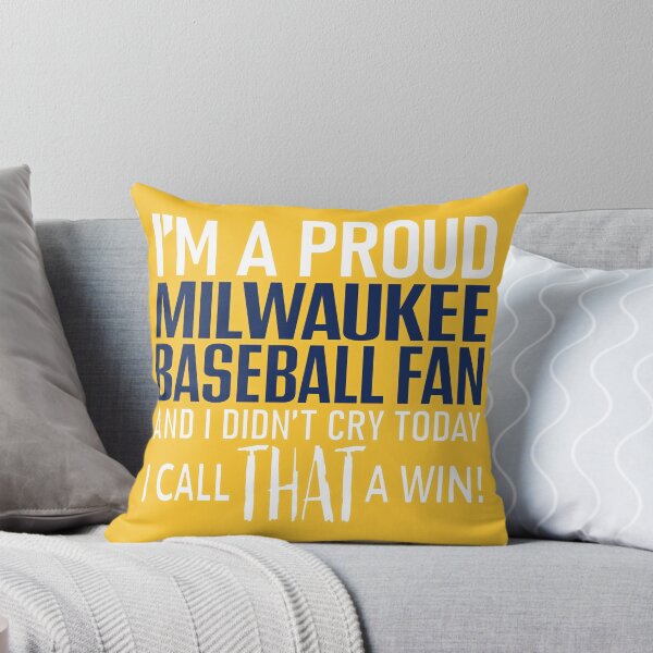 Item preview, Proud Milwaukee Baseball Fan Didn't Cry designed and sold by TryingDesigns.