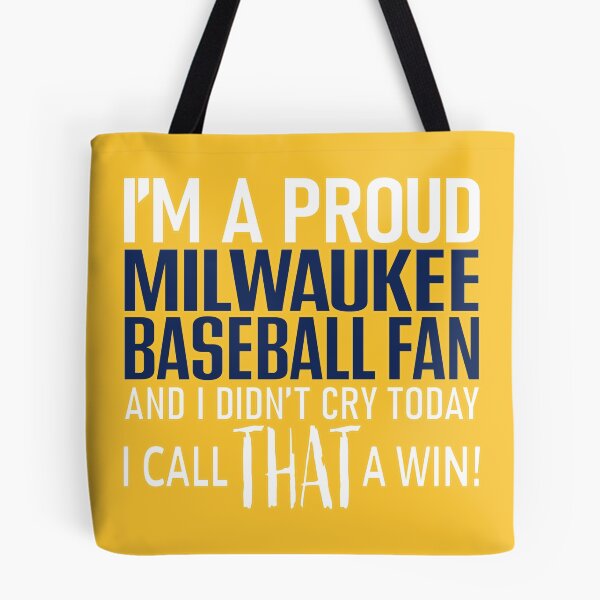 Item preview, Proud Milwaukee Baseball Fan Didn't Cry designed and sold by TryingDesigns.