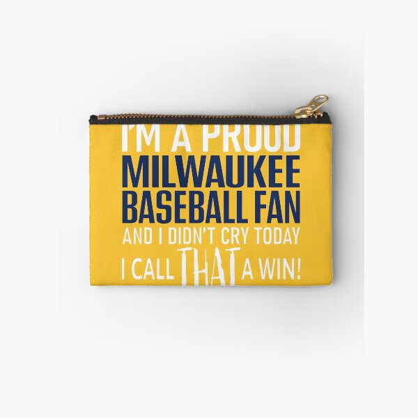 Item preview, Proud Milwaukee Baseball Fan Didn't Cry designed and sold by TryingDesigns.