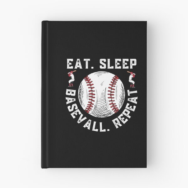 Item preview, Eat Sleep Baseball Repeat designed and sold by Sutra-Lotus-Co.