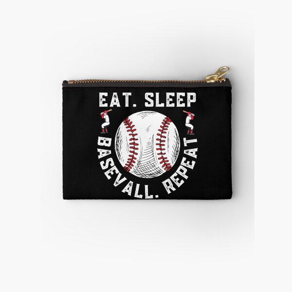 Item preview, Eat Sleep Baseball Repeat designed and sold by Sutra-Lotus-Co.