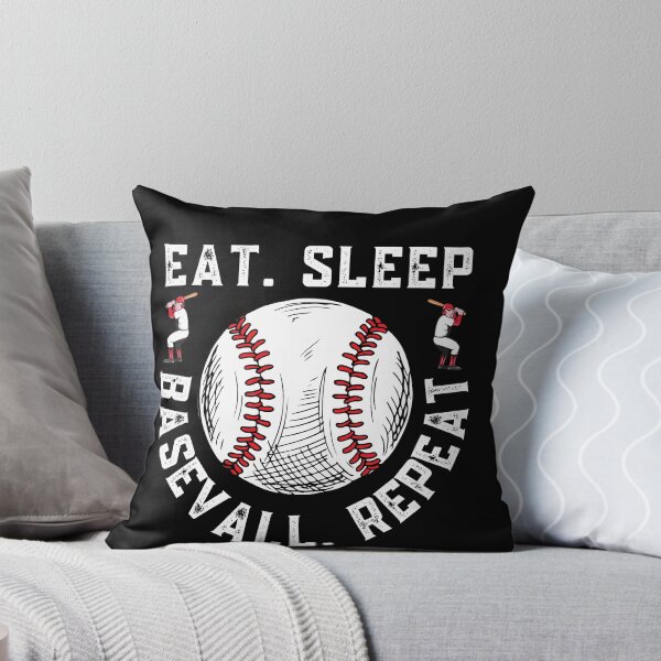 Item preview, Eat Sleep Baseball Repeat designed and sold by Sutra-Lotus-Co.