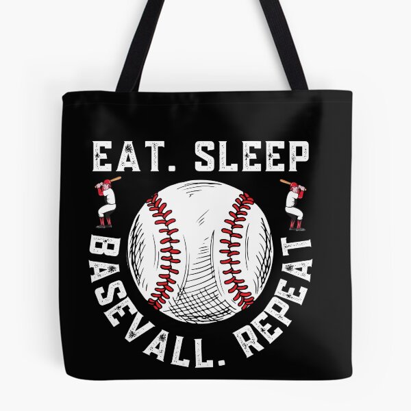 Item preview, Eat Sleep Baseball Repeat designed and sold by Sutra-Lotus-Co.