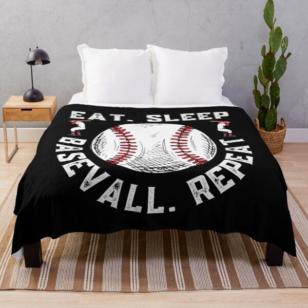 Item preview, Eat Sleep Baseball Repeat designed and sold by Sutra-Lotus-Co.