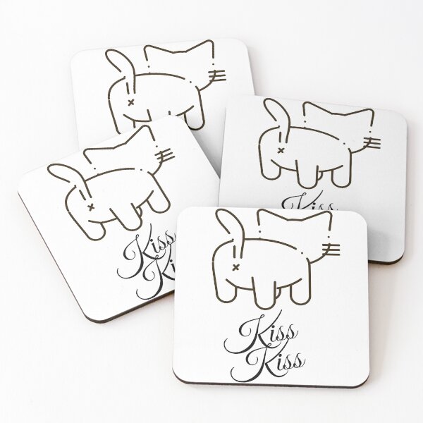 Item preview, Kitty Cat Kiss Meow Butt  designed and sold by imakegreattees.