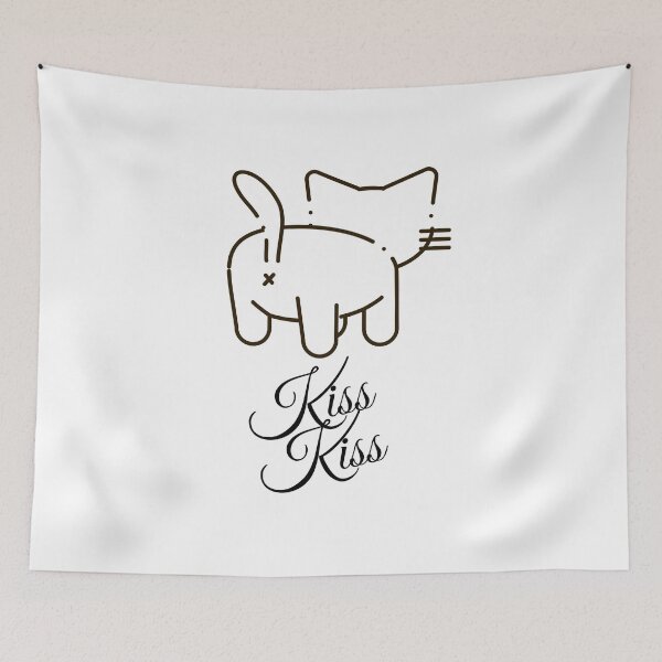 Item preview, Kitty Cat Kiss Meow Butt  designed and sold by imakegreattees.