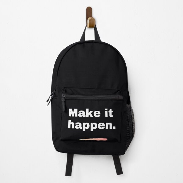 Item preview, "Make It Happen." . . . . Goals, persistence, achievement, passion, and action. That will make it happen. designed and sold by JoelsCorner.