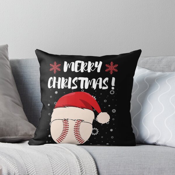 Item preview, Merry Christmas Baseball Illustration designed and sold by Sutra-Lotus-Co.