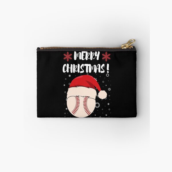 Item preview, Merry Christmas Baseball Illustration designed and sold by Sutra-Lotus-Co.