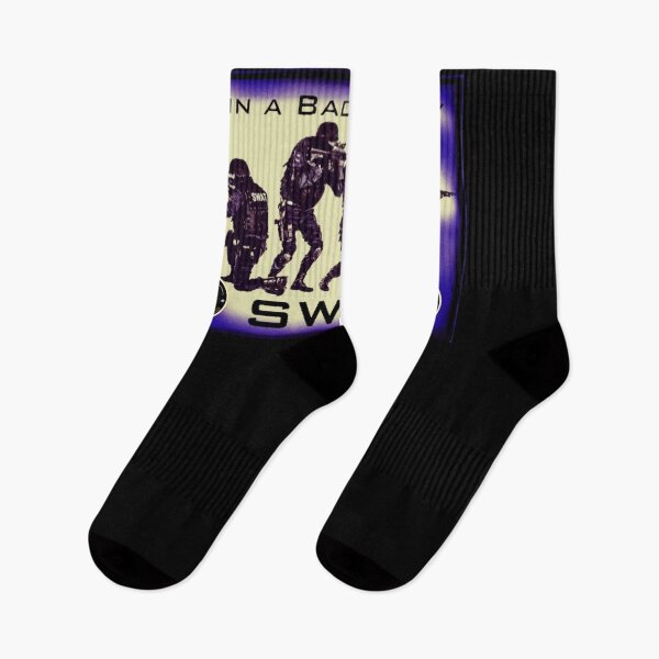 Item preview, SWAT BAD DAY FOR BAD GUYS designed and sold by THE AMERICAN TEEVANGELIST.