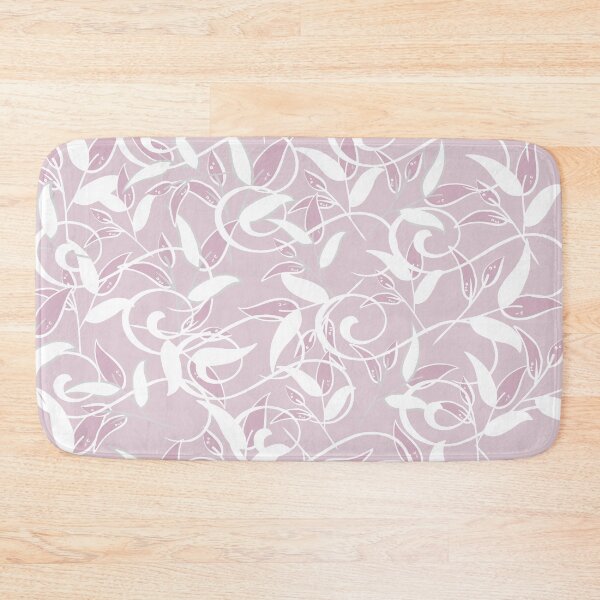 Item preview, Pink and White Pretty Leaves  designed and sold by loveoceanair.