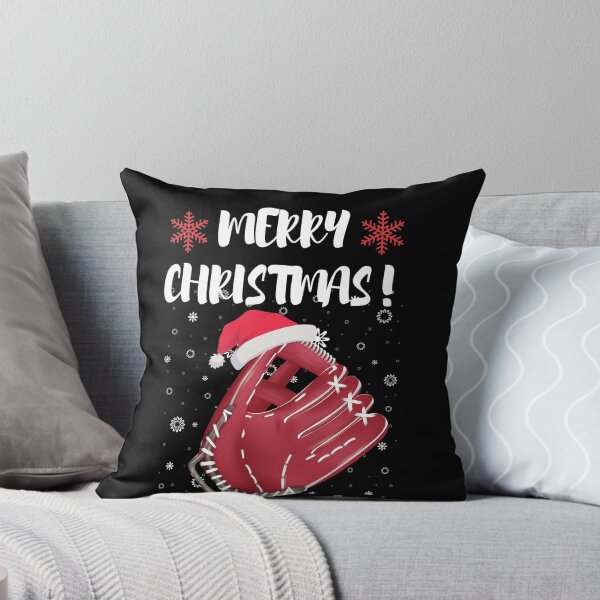 Item preview, Merry Christmas Baseball Illustration designed and sold by Sutra-Lotus-Co.