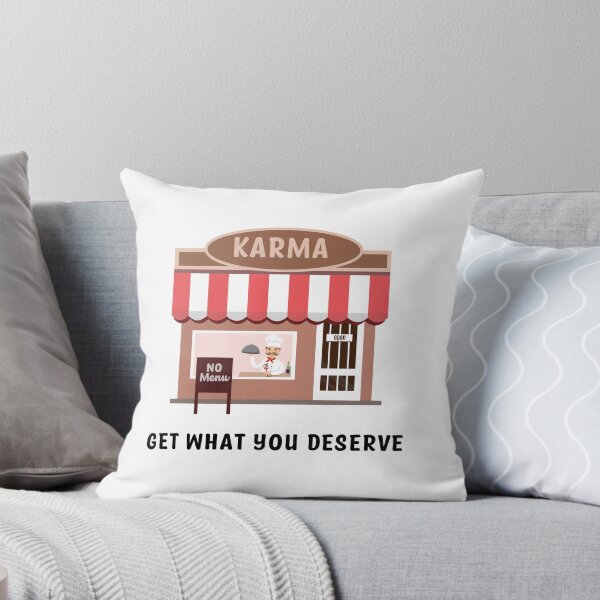 Item preview, Funny karma restaurant no menu joke designed and sold by Th3 Merch.