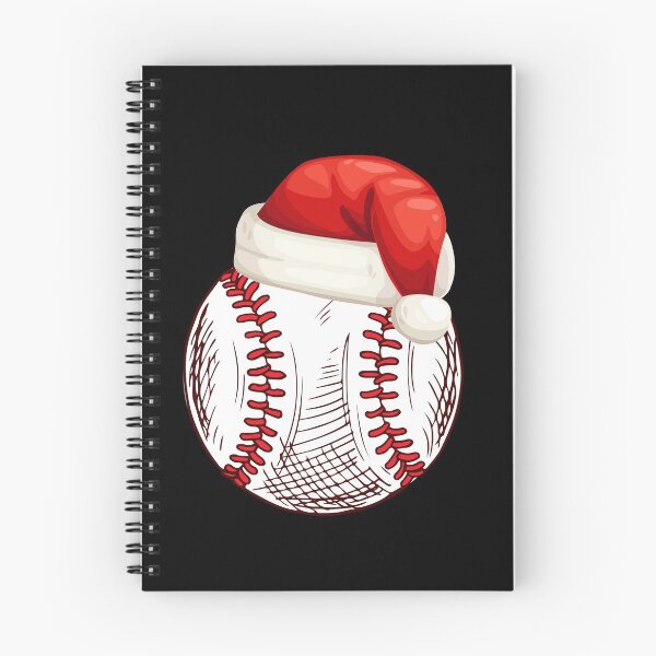 Item preview, Merry Christmas Baseball Illustration designed and sold by Sutra-Lotus-Co.